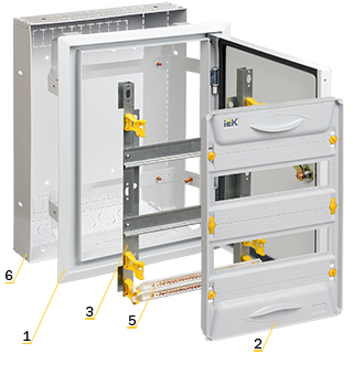 Корпуса модульные распределительные ЩРв серии UNIVERSAL IEK