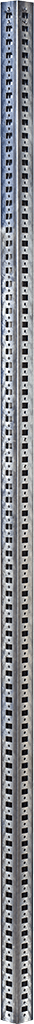 Вертикальные стойки применяются для формирования каркаса, а также крепления металлических аксессуаров шкафа. Имеют замкнутую конструкцию.