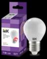 Лампа светодиодная G45 шар матовая 7Вт 230В 4000К E27 серия 360° IEK0