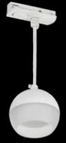 LIGHTING Светильник 4119 декоративный трековый подвесной под лампу GX53 белый IEK0