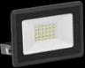 Прожектор СДО 06-30 светодиодный черный IP65 6500 K IEK0