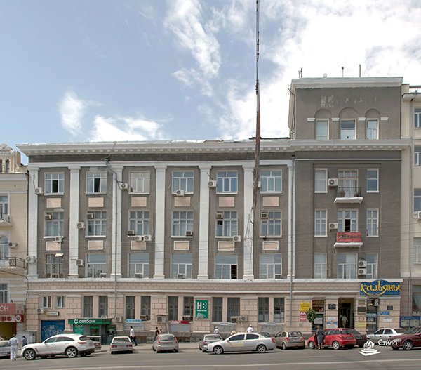 Реконструкция здания редакции газеты «МОЛОТ»